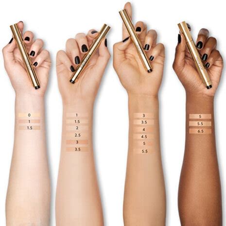 ysl concealer debenhams|ysl touche eclat shade chart.